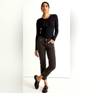 NEW MADEWELL- The Perfect Vintage Low Rise in Black